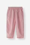 Relaxed Fit Stripe Crop Pant