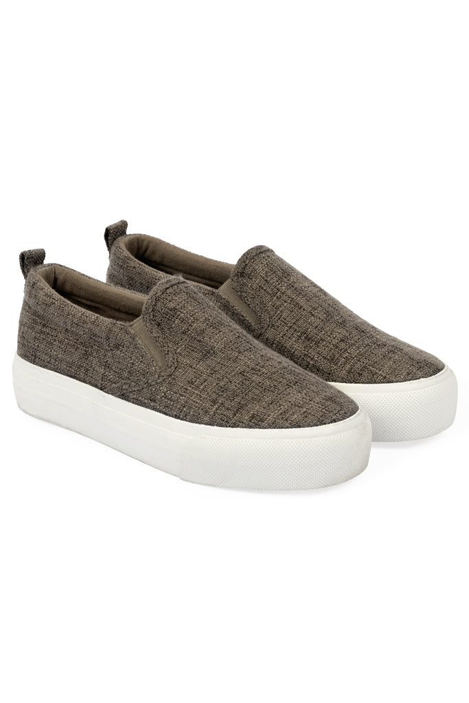 Tweed Slip-On