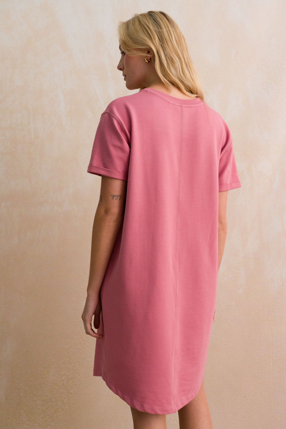 Fleece T-Shirt Dress