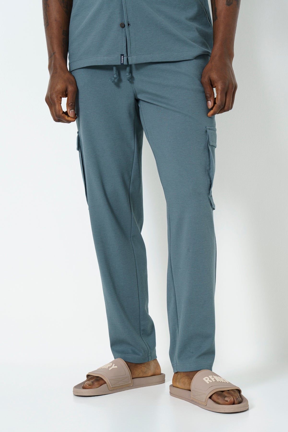 Pique Knit Pants