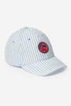 Girls Seersucker Baseball Cap