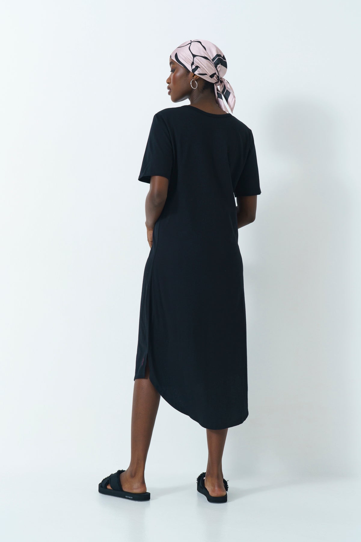 Scoop Hem Dress