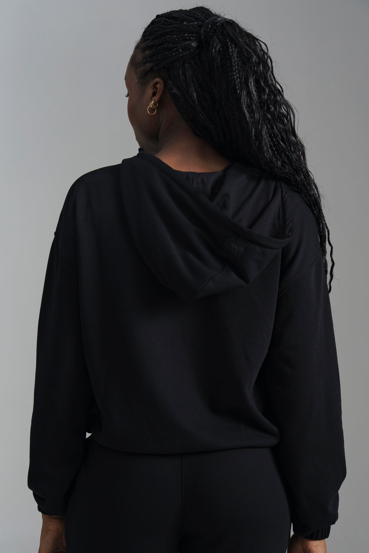 Quater Zip Fleece Hoodie