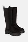 Knee Length Suede Boot