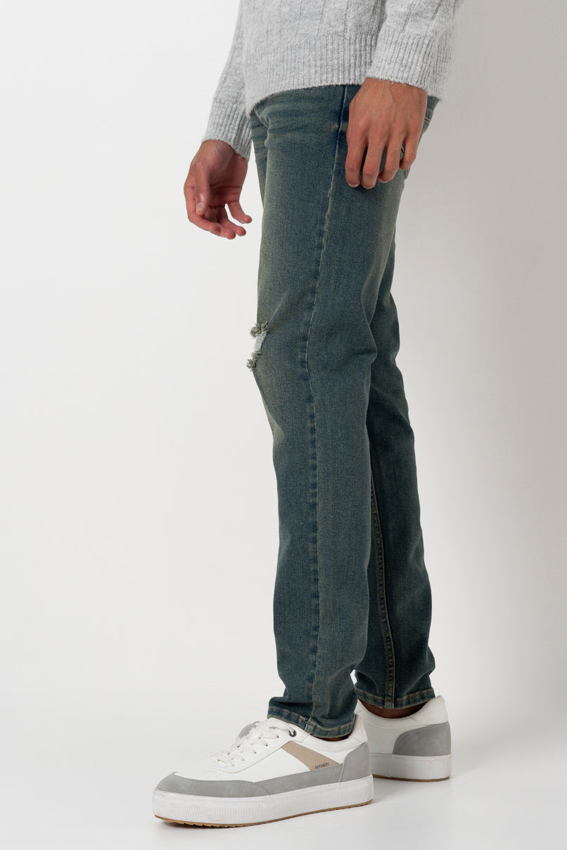 Rf02 Rip Skinny Jeans