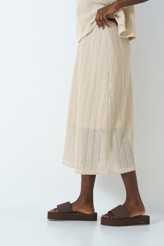 Crochet Column Skirt