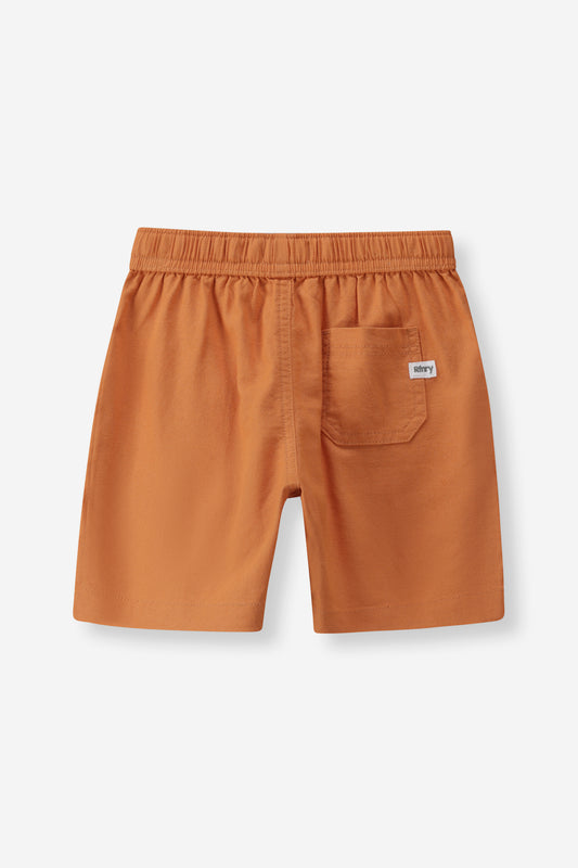 Boys Linen Blend Shorts