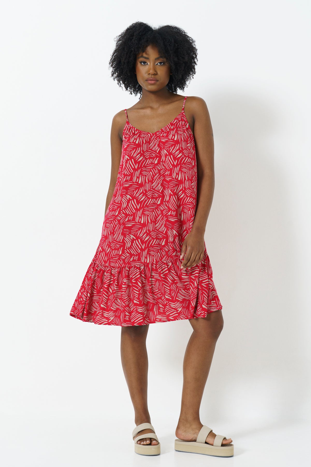 Crepe Strappy Dress from REFINERY – Refinery
