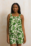 Square Neck Woven Top