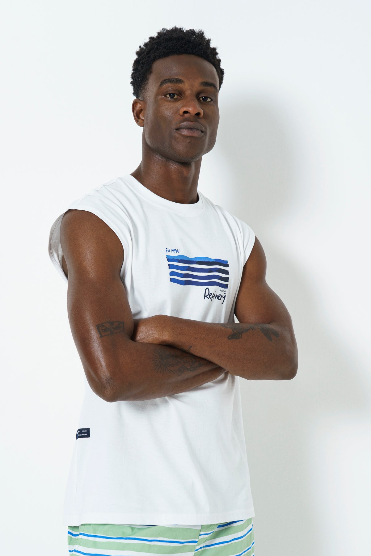 Oversized Sleeveless T-Shirt