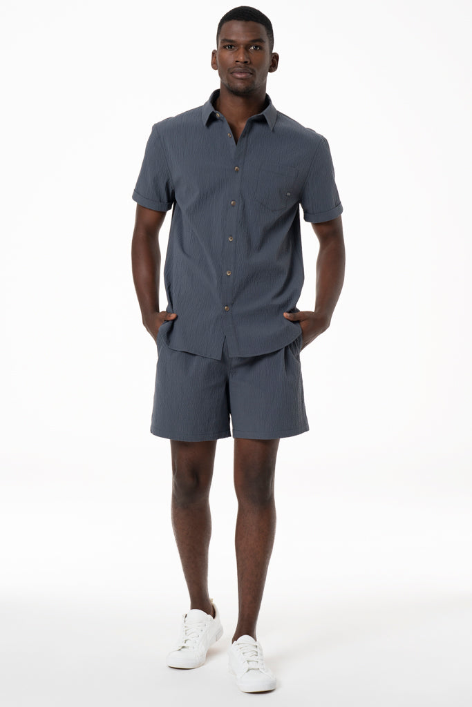 Casual Shirt _ 138873 _ Charcoal