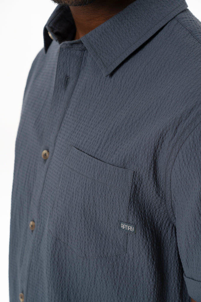 Casual Shirt _ 138873 _ Charcoal