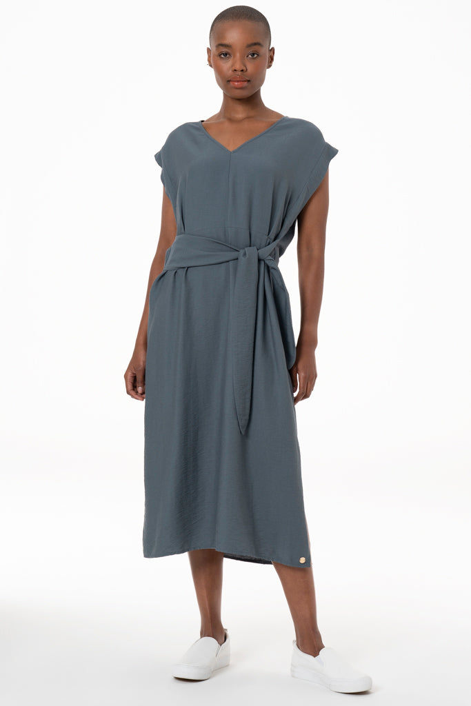 Midi Dress _ 138764 _ Charcoal
