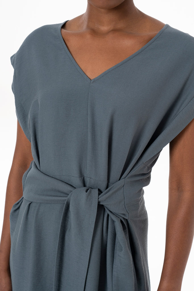 Midi Dress _ 138764 _ Charcoal