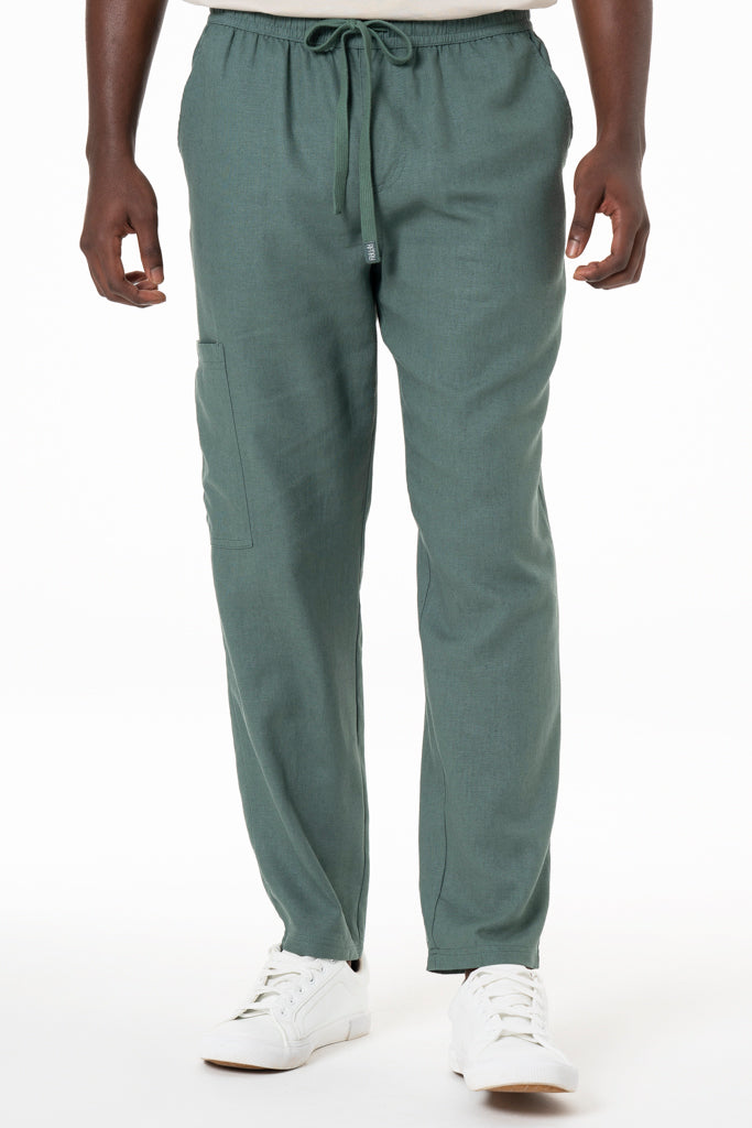 Cargo Relaxed Pants _ 138829 _ Emerald