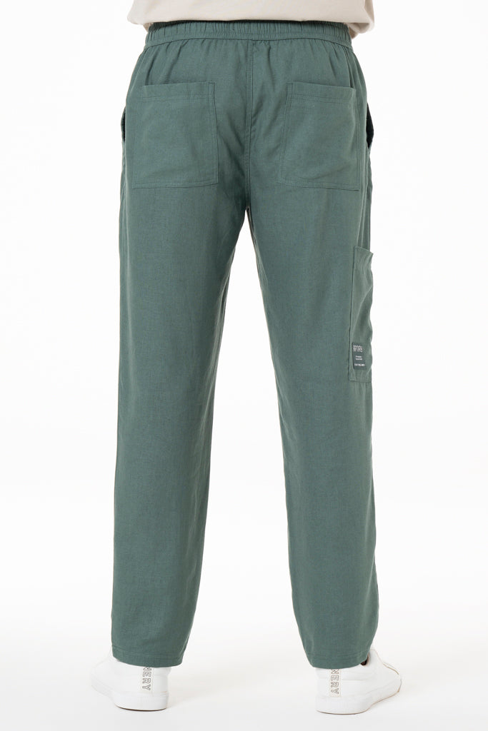 Cargo Relaxed Pants _ 138829 _ Emerald