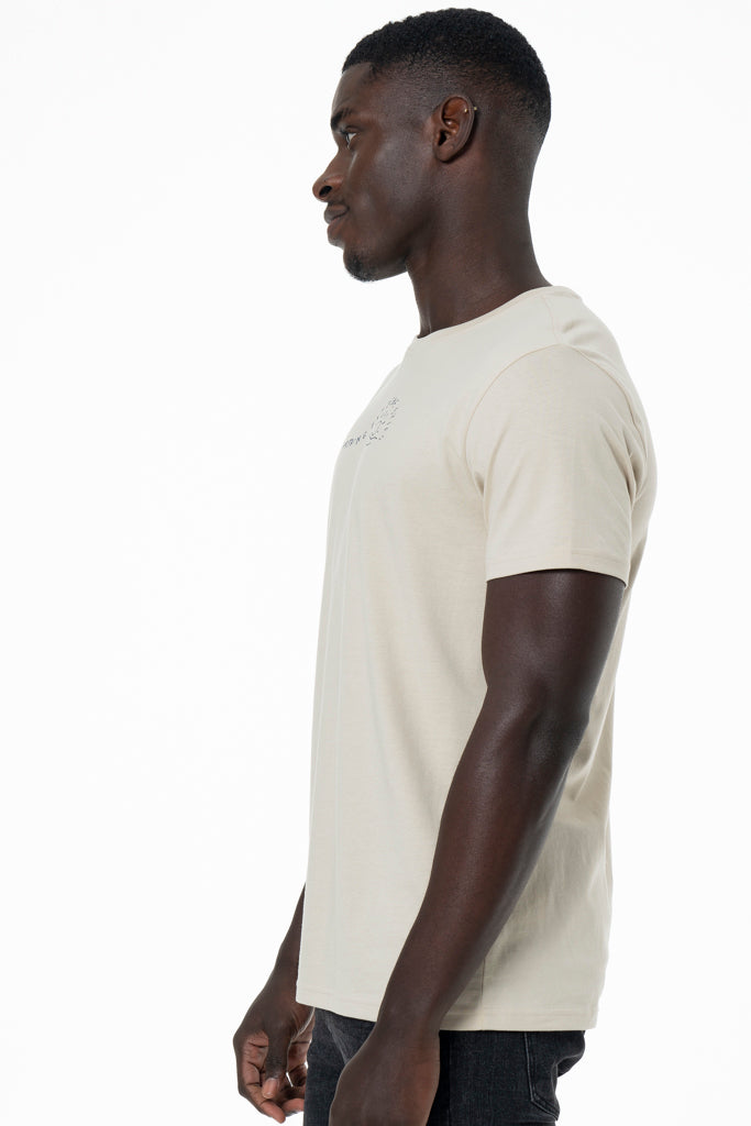 Branded T-Shirt _ 140503 _ Cement