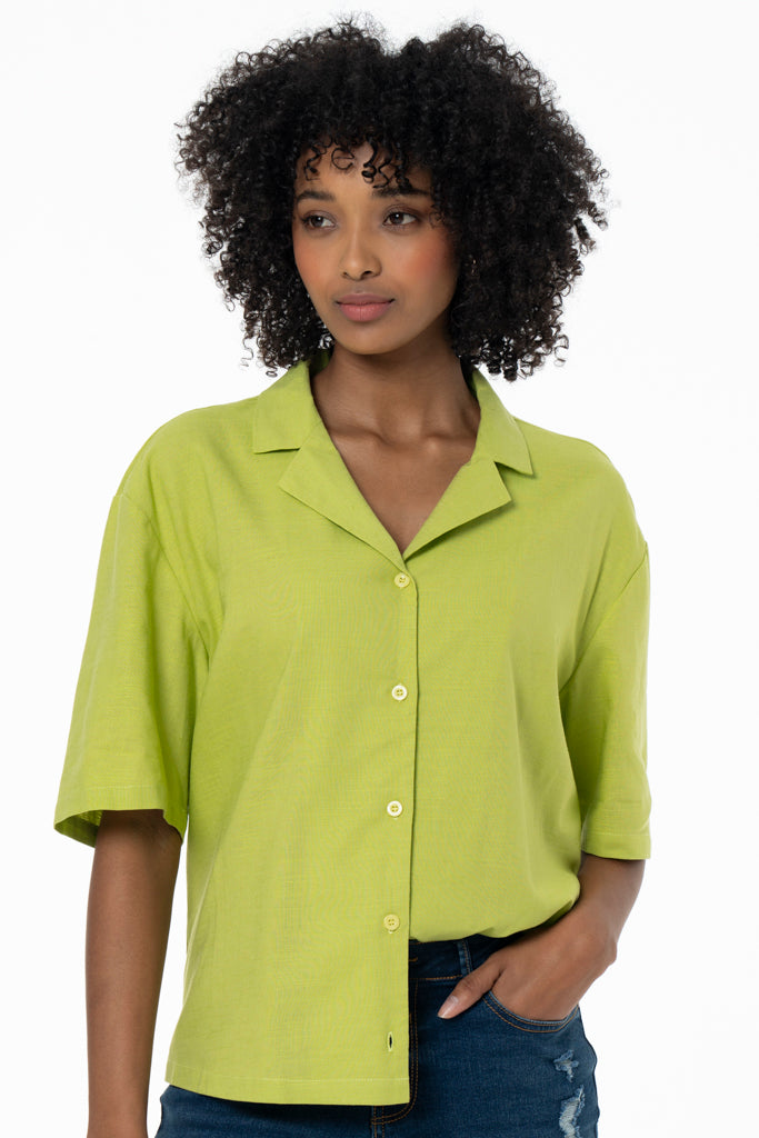 Short Sleeve Shirt _ 141546 _ Green
