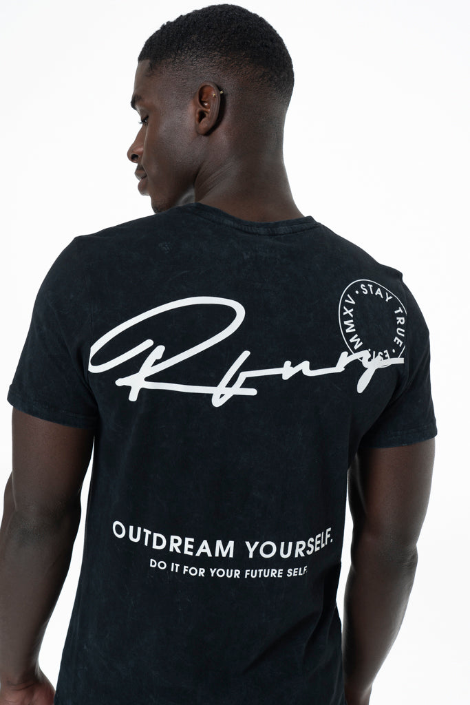 Organic Dye T-Shirt _ 140486 _ Black