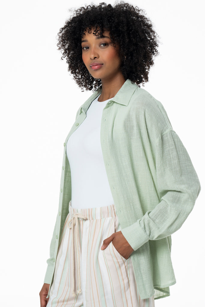 Overshirt _ 141552 _ Sage