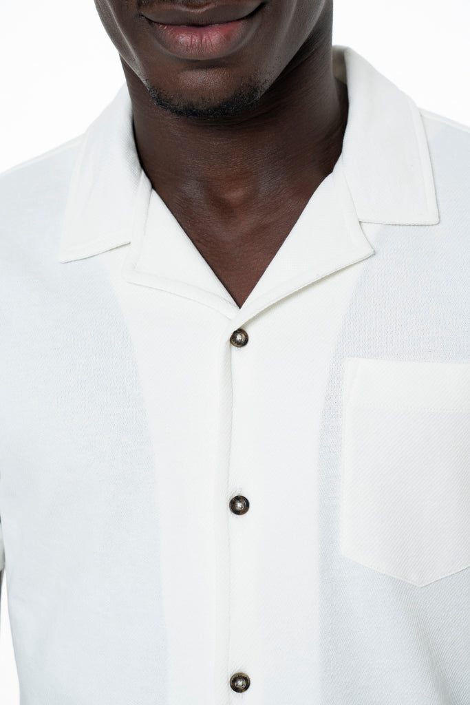 Textured Shirt _ 143413 _ White
