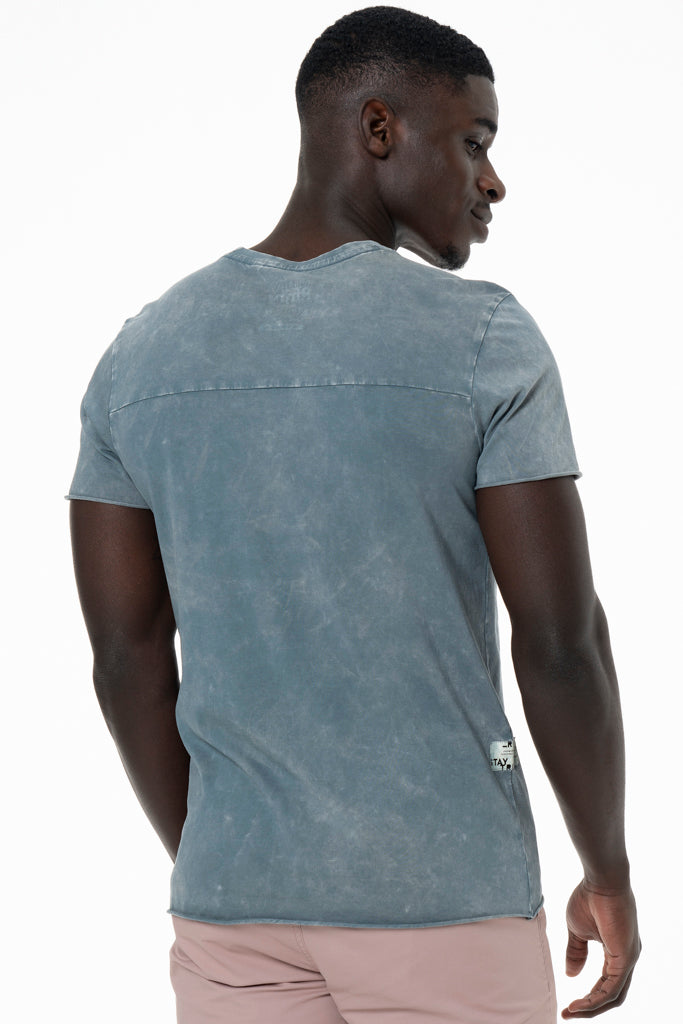 Organic Dye T-Shirt _ 140487 _ Emerald