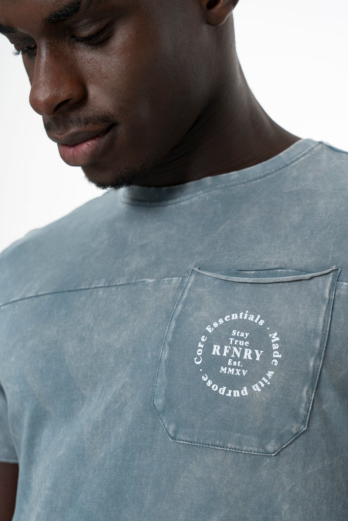 Organic Dye T-Shirt _ 140487 _ Emerald