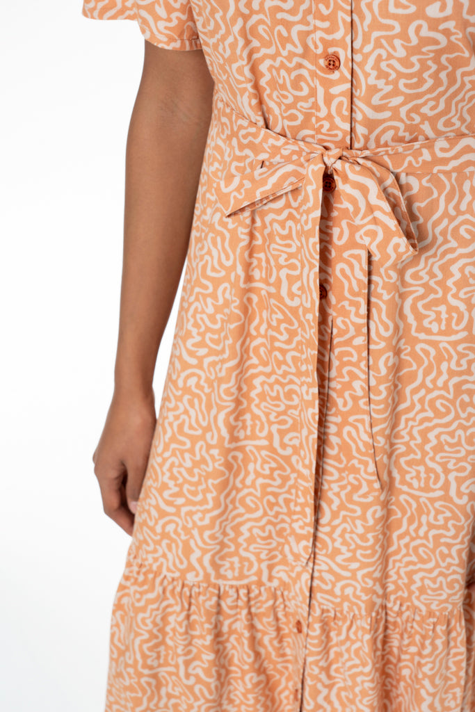 Shirt Dress _ 141333 _ Brown