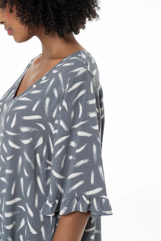 Shift Dress _ 141352 _ Grey