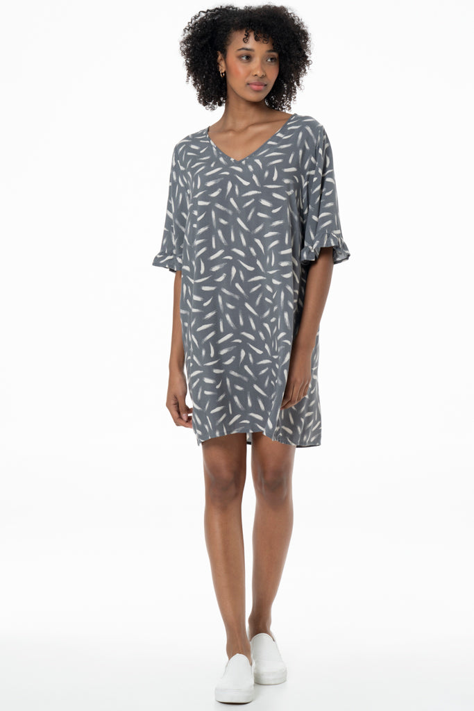 Shift Dress _ 141352 _ Grey