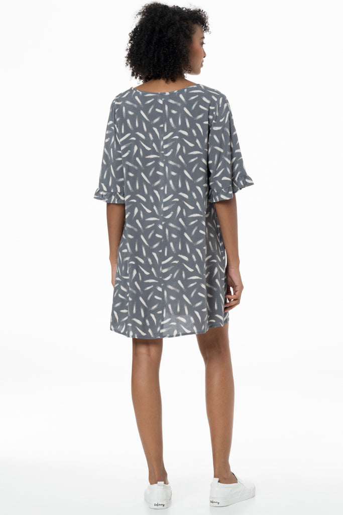 Shift Dress _ 141352 _ Grey