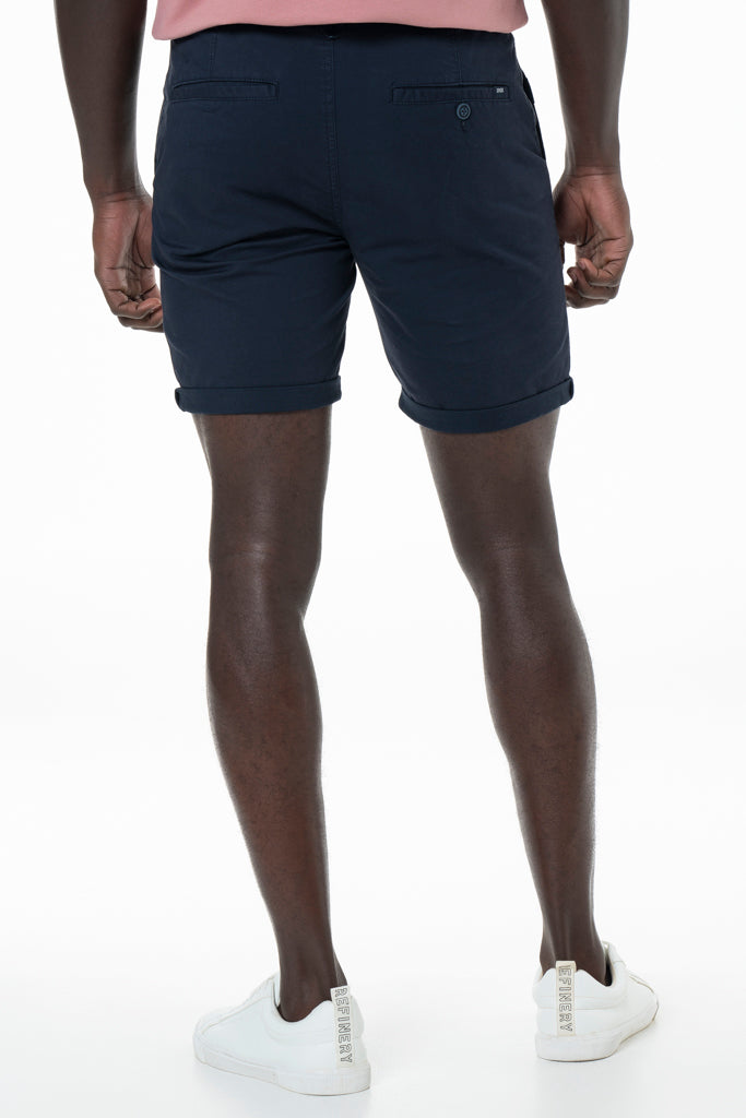 Slim-Fit Chino Shorts _ 140165 _ Ink