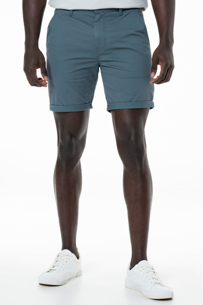 Chino Shorts _ 140165 _ Charcoal
