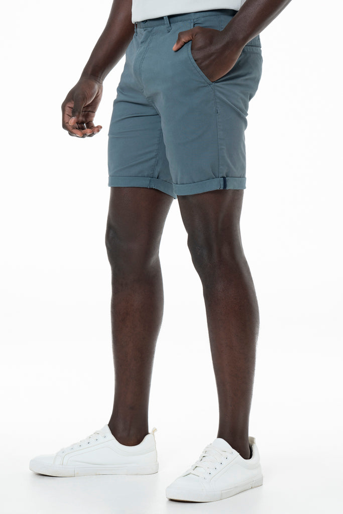 Chino Shorts _ 140165 _ Charcoal