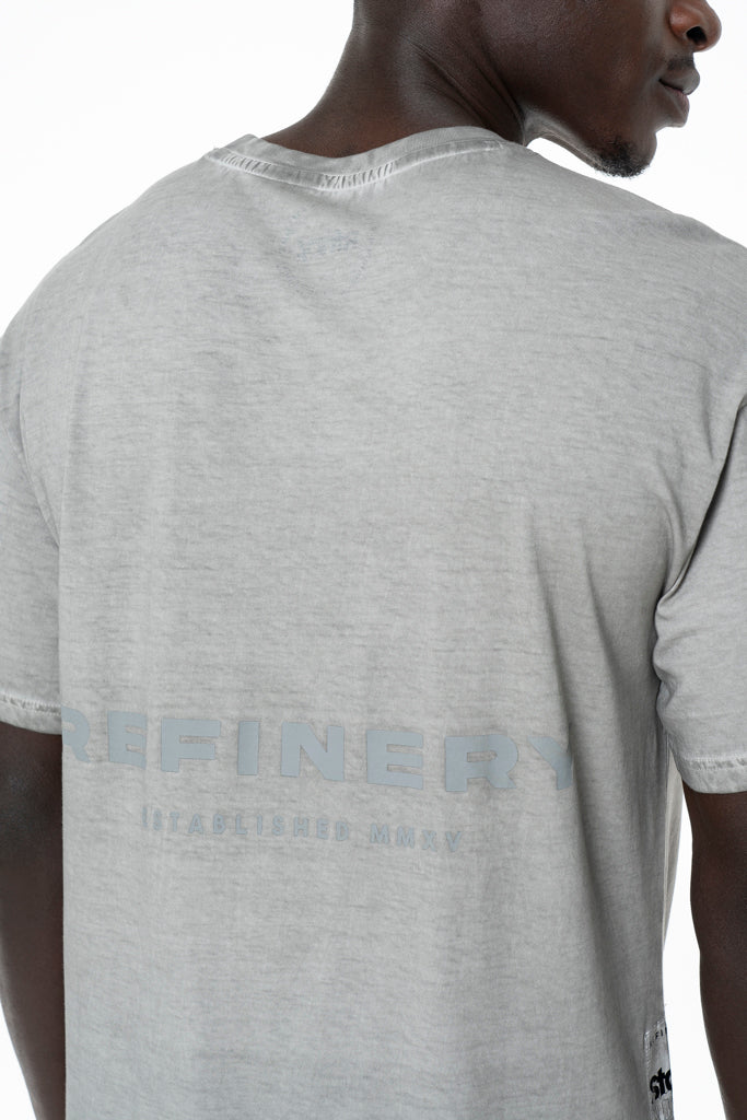 Oversized Fashion T-Shirt _ 136987 _ Grey