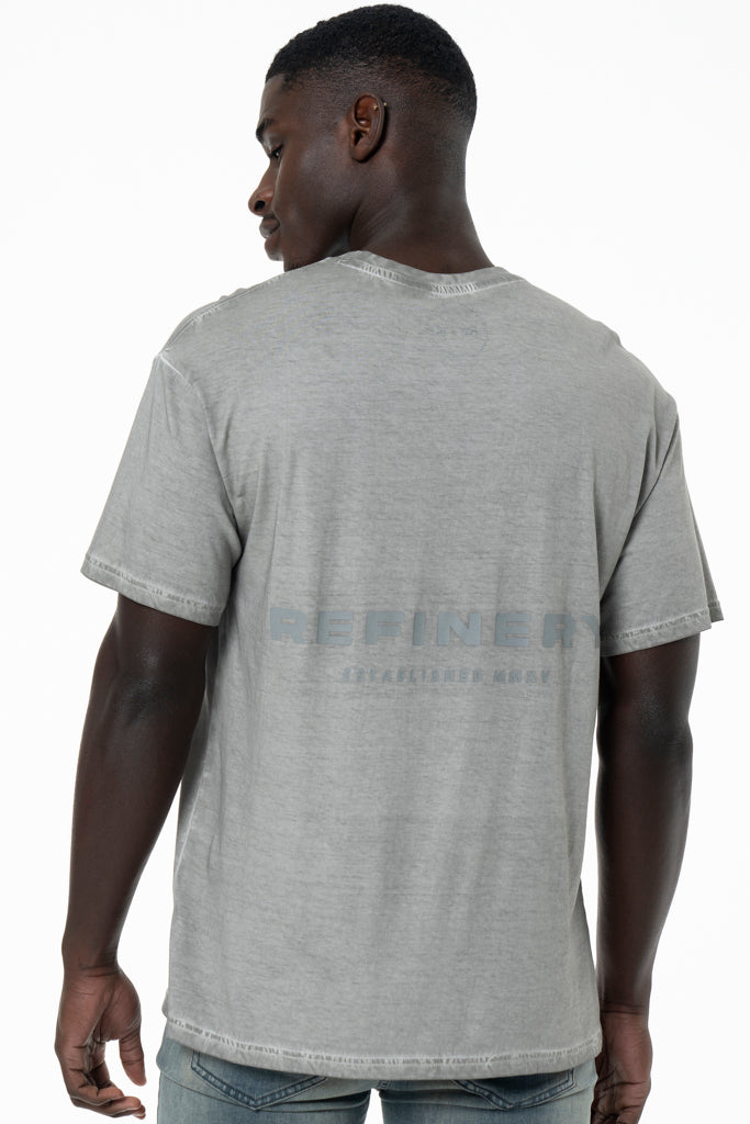 Oversized Fashion T-Shirt _ 136987 _ Grey