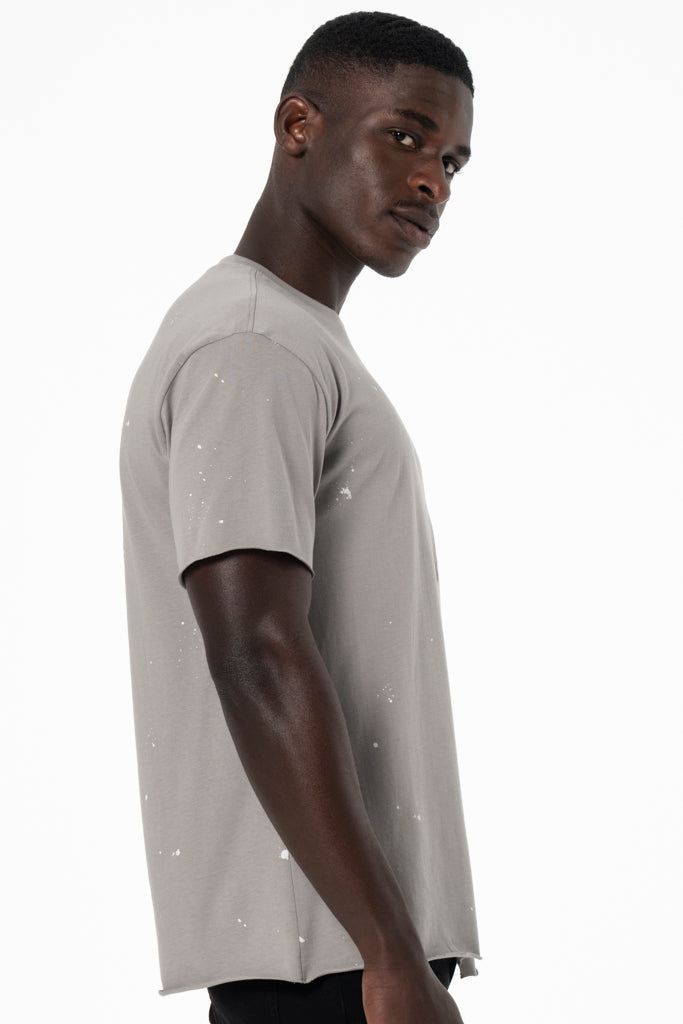 Branded T-Shirt _ 140505 _ Grey