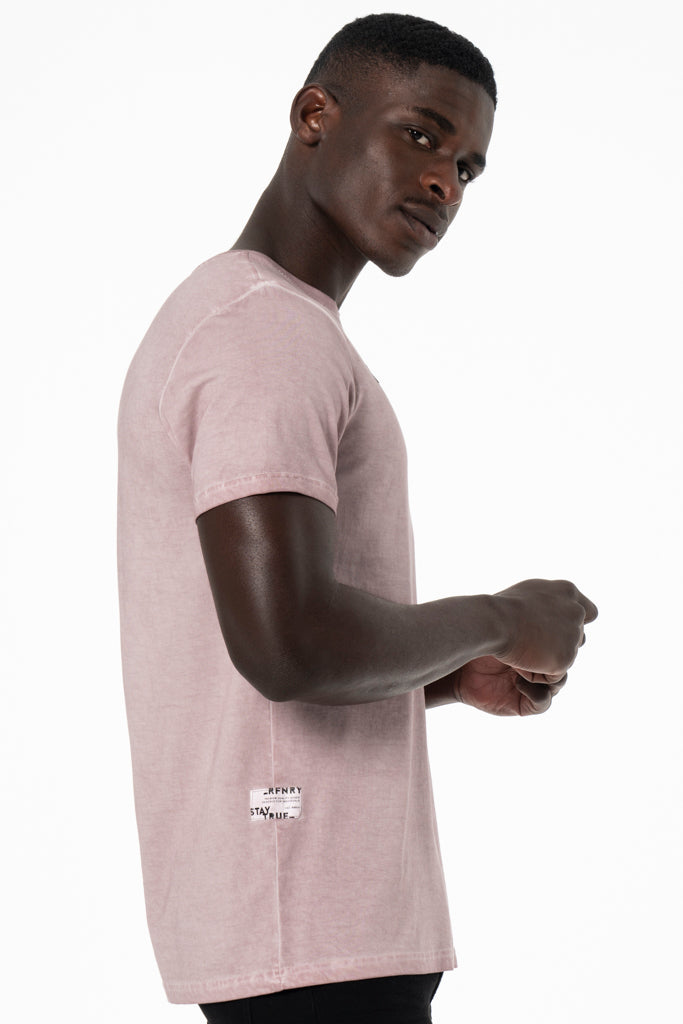 Dirty Dye T-Shirt _ 140490 _ Dirty Pink