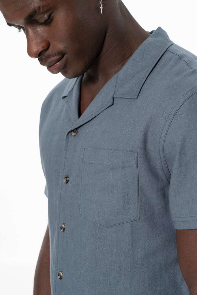 Gladneck Shirt _ 140183 _ Charcoal