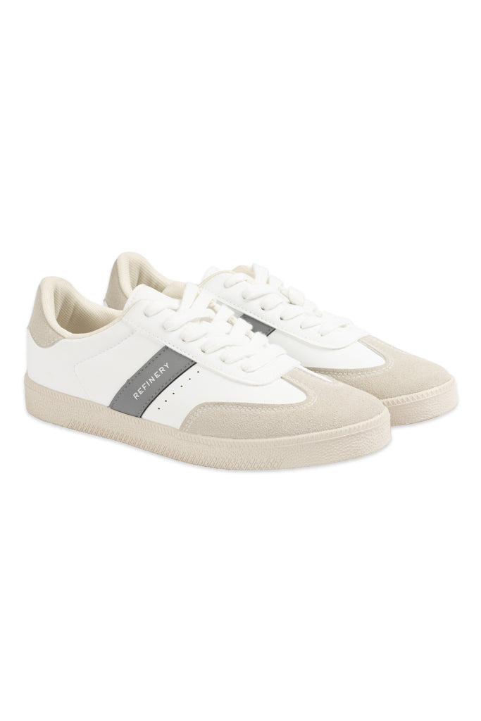 Tennis-Style Sneaker _ 144043 _ Natural