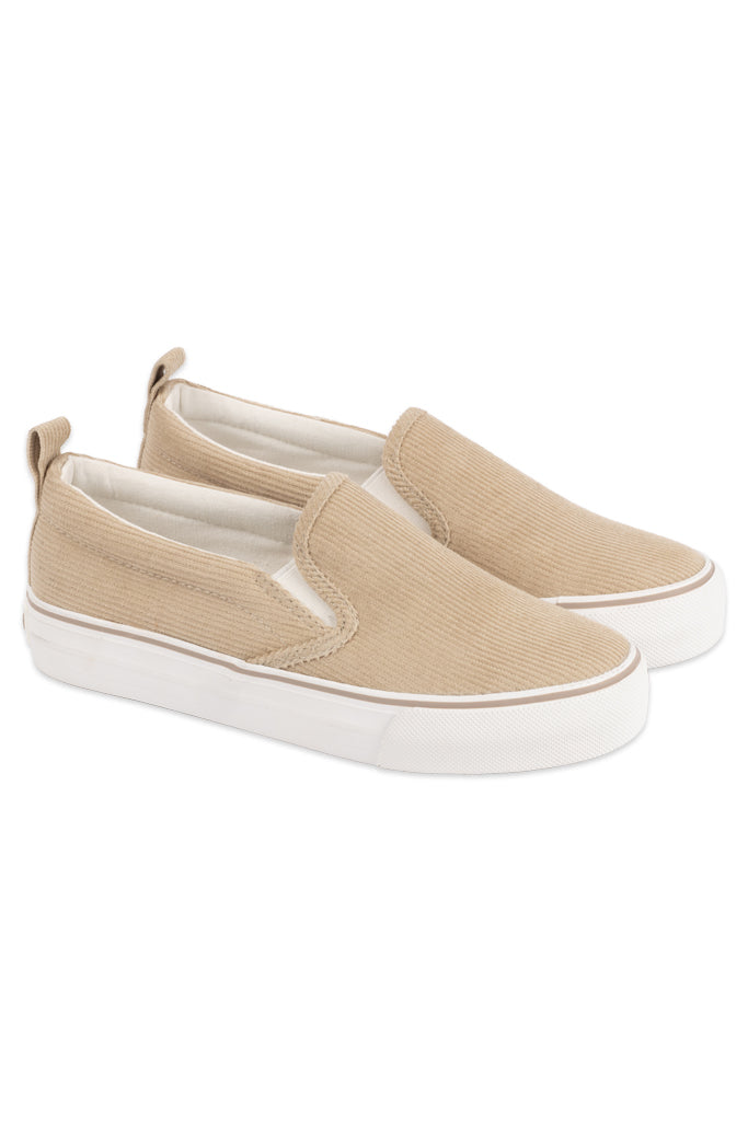 SlipOn Sneaker _ 147320 _ Beige from REFINERY Refinery