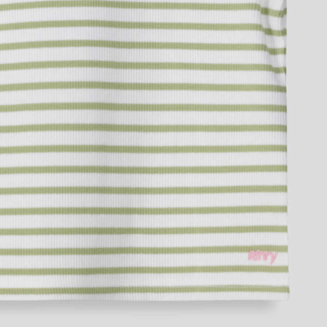 Girls Ribbed Tee
