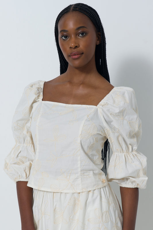 Puff Sleeve Top