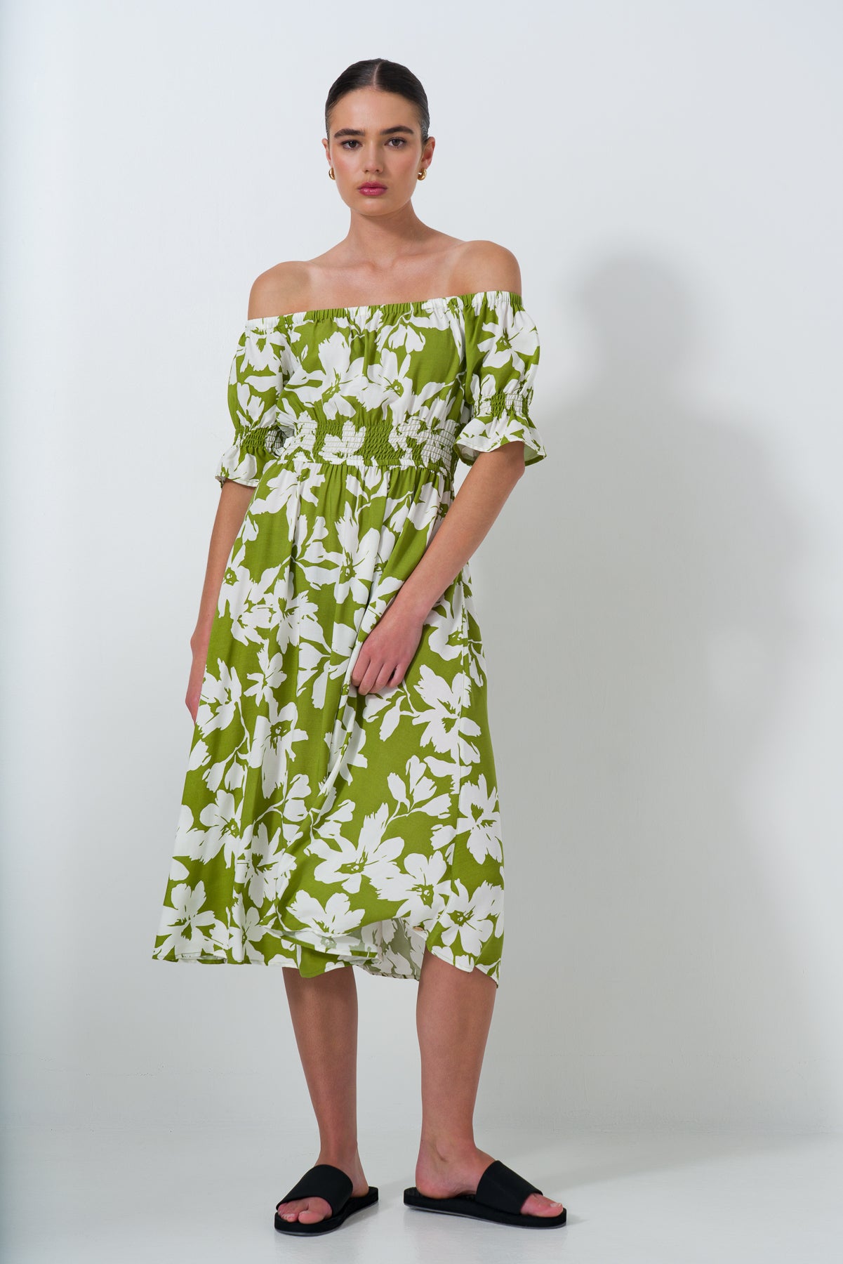 Off Shoulder Dress from REFINERY – Refinery