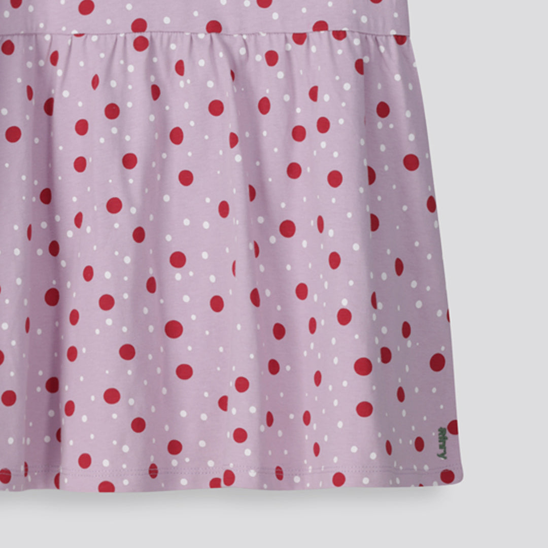 Girls Flutter Sleeve Dress