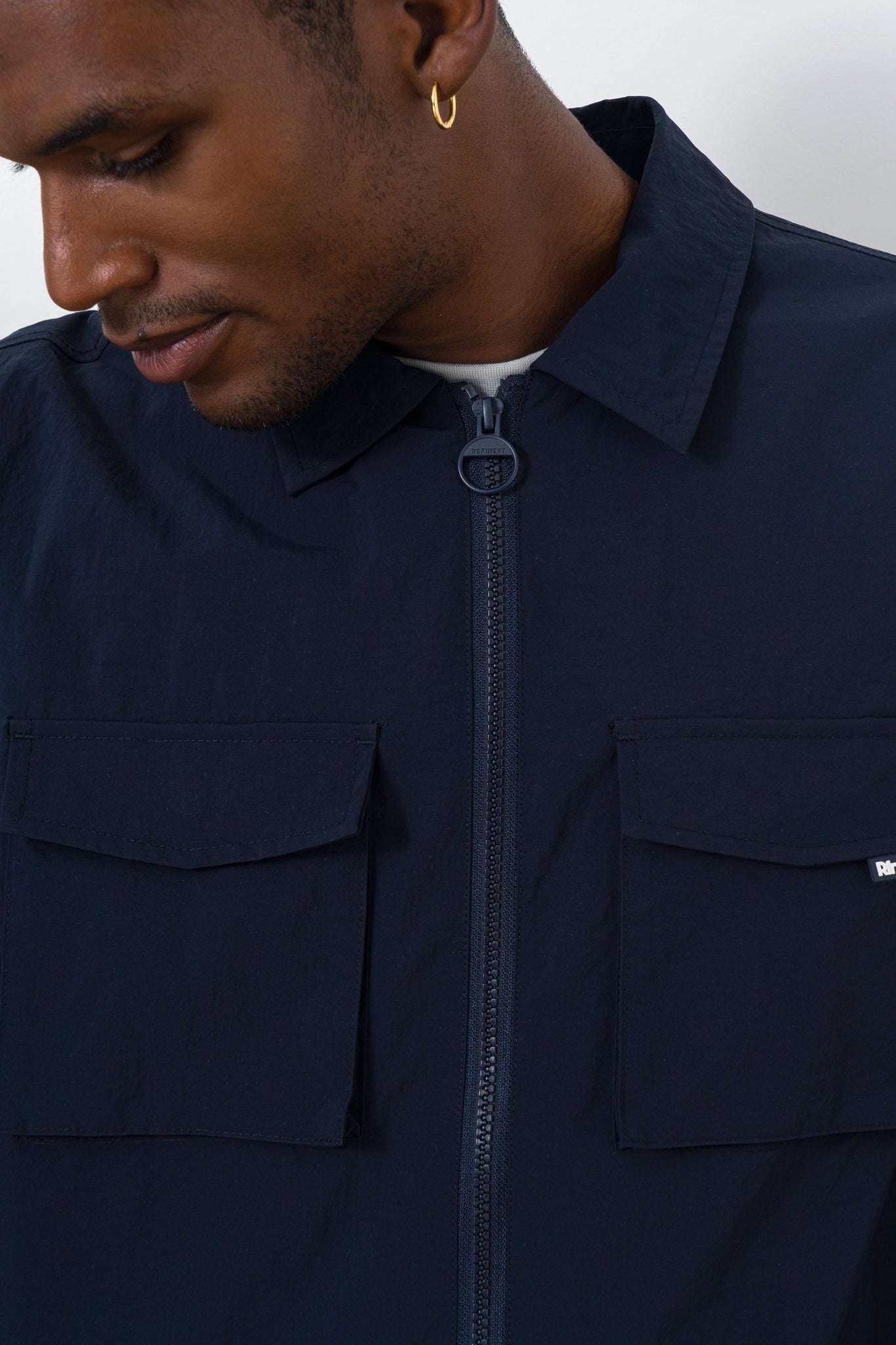 Blouson Collar Jacket