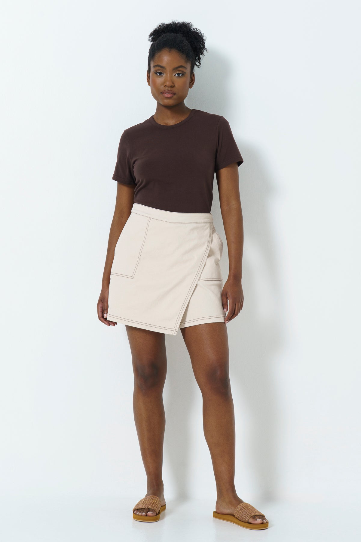 Hi Neck T-Shirt