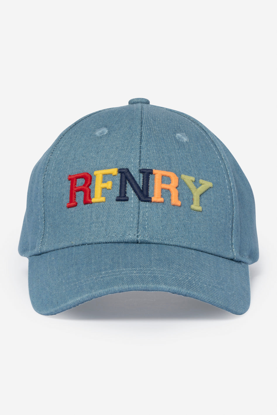 Kids Denim Baseball Cap -Blue Denim