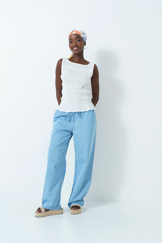 Boatneck Tank Top