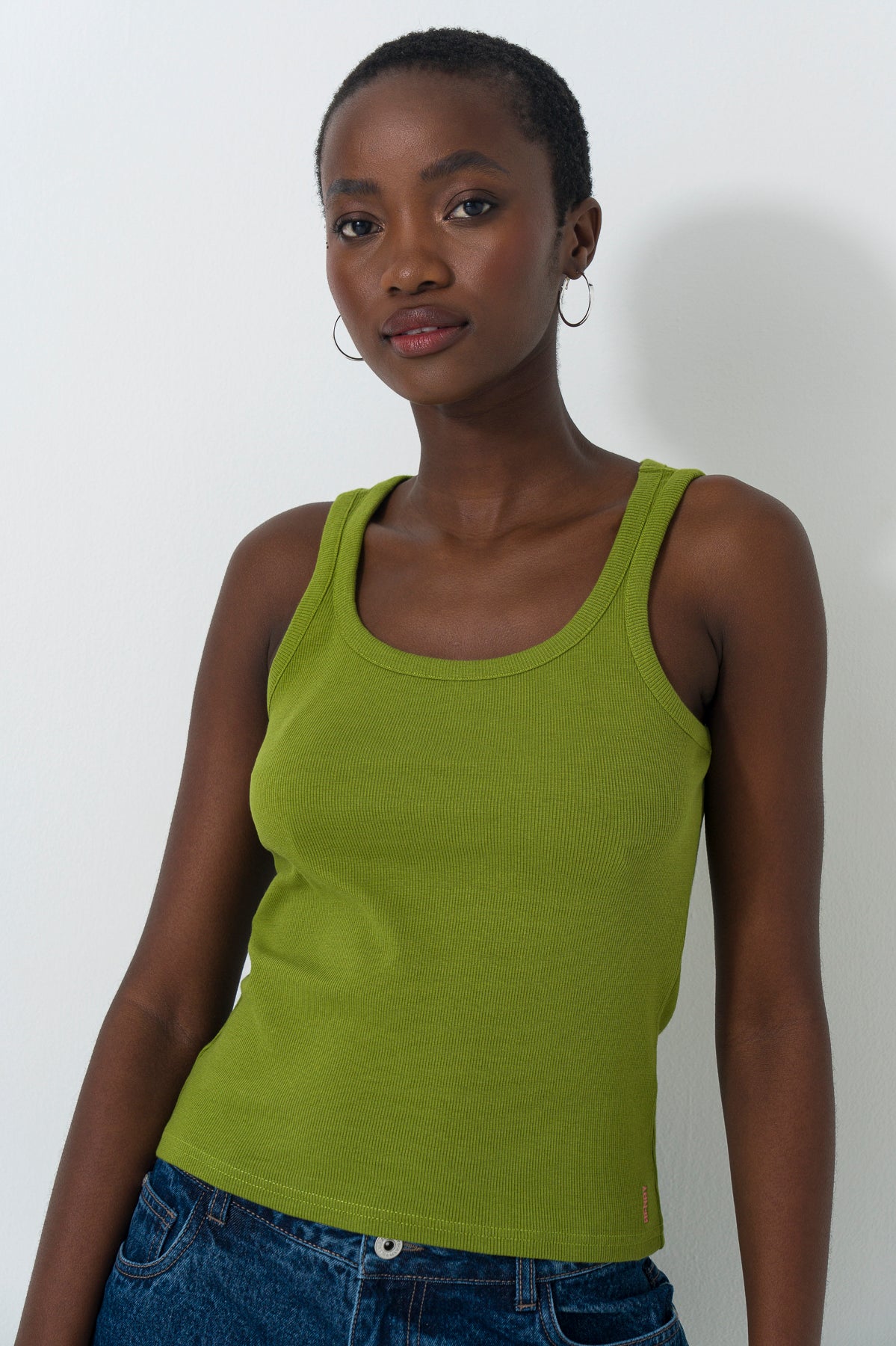 トップス Wellness Pigment Dyed Tank Top Essential PigmentDyed Tank Top - Walmart.com